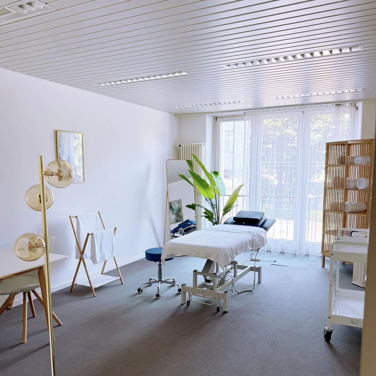 Praxisraum des Massage Zentrum Zürich
